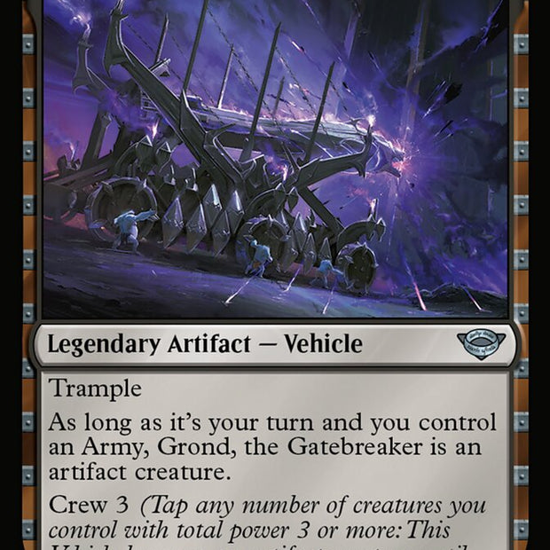 Grond, the Gatebreaker 89/281 (Universes Beyond: The Lord of the Rings: Tales of Middle-earth) 