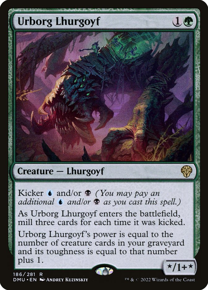 Urborg Lhurgoyf 186 (Dominaria United) 
