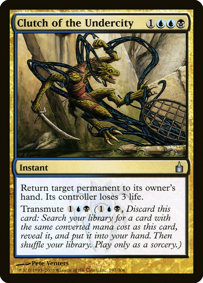 Clutch of the Undercity 197/306 (Ravnica: City of Guilds) 