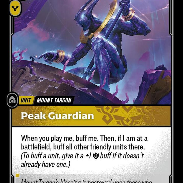 Peak Guardian (Origins)  - Foil