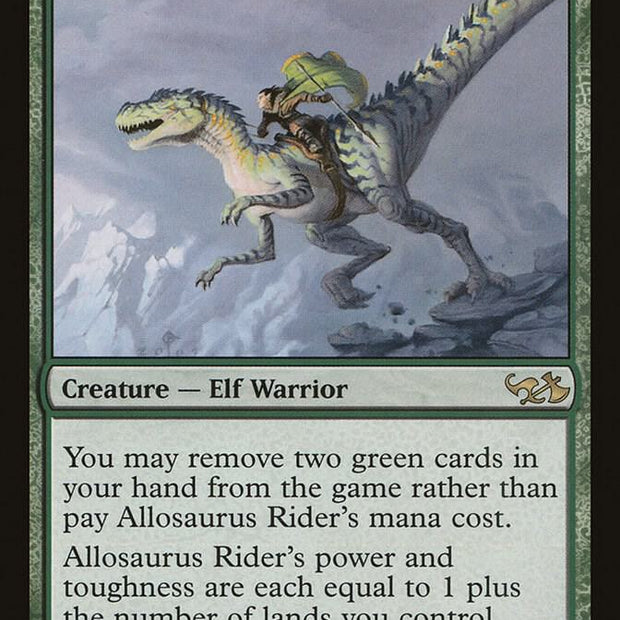 Allosaurus Rider 2 (Duel Decks: Elves vs. Goblins) 
