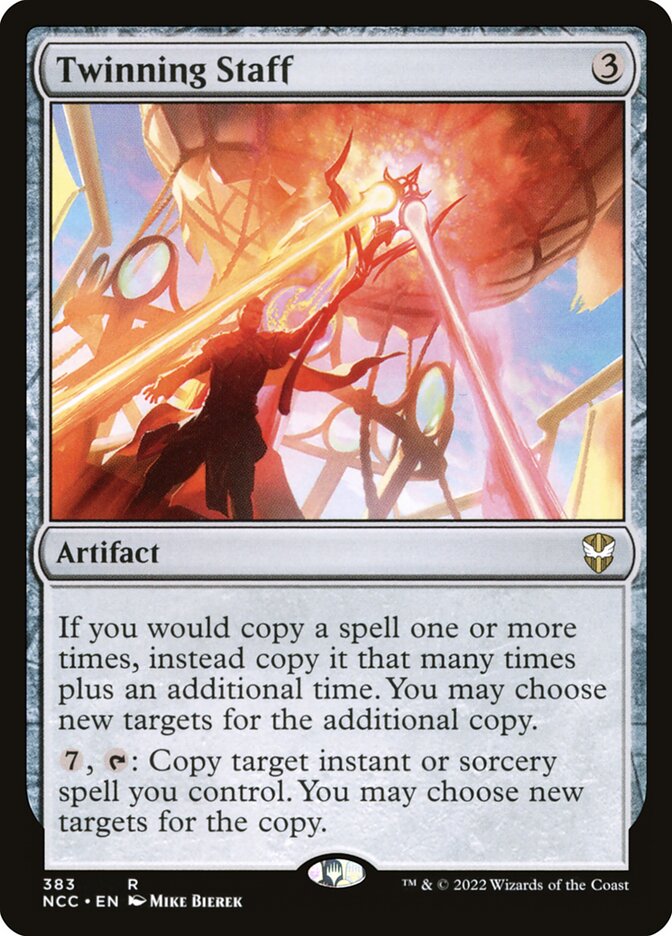 Twinning Staff 383 (Commander: Streets of New Capenna) 