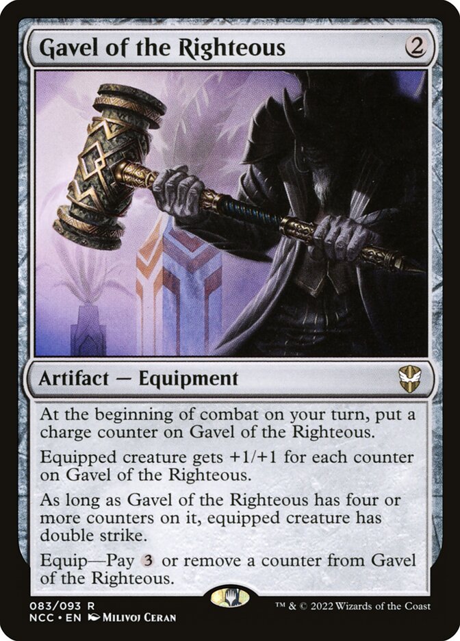 Gavel of the Righteous 83/93 (Commander: Streets of New Capenna) 