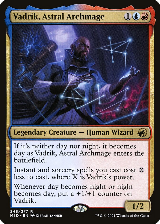 Vadrik, Astral Archmage 248 (Innistrad: Midnight Hunt) 