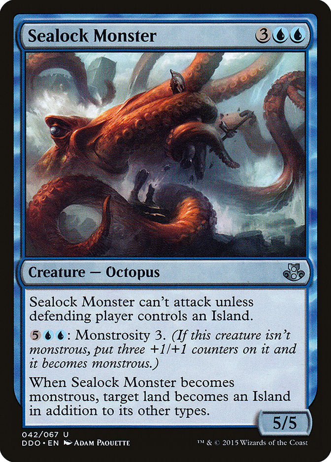 Sealock Monster 42/67 (Duel Decks: Elspeth vs. Kiora) 