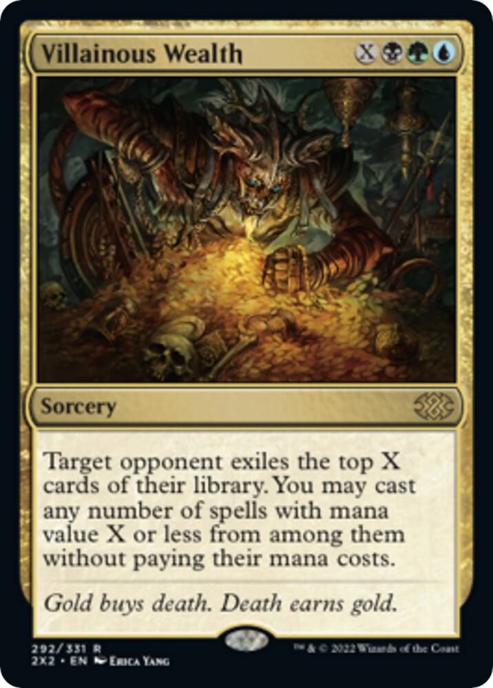 Villainous Wealth 292/331 (Double Masters 2022) 