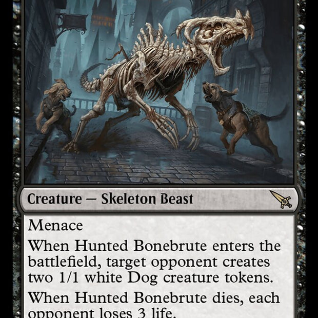 Hunted Bonebrute 87/286 (Murders at Karlov Manor) 