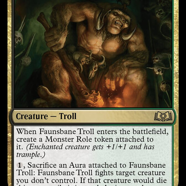 Faunsbane Troll 203/276 (Wilds of Eldraine) 