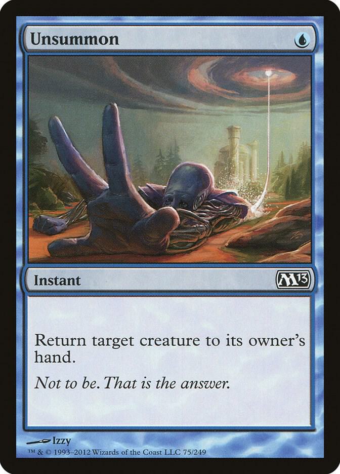 Unsummon 75/249 (Magic 2013 (M13)) 