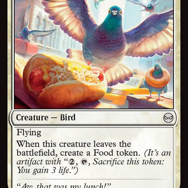 City Pigeon 4/198 (Marvel's Spider-Man)  - Foil