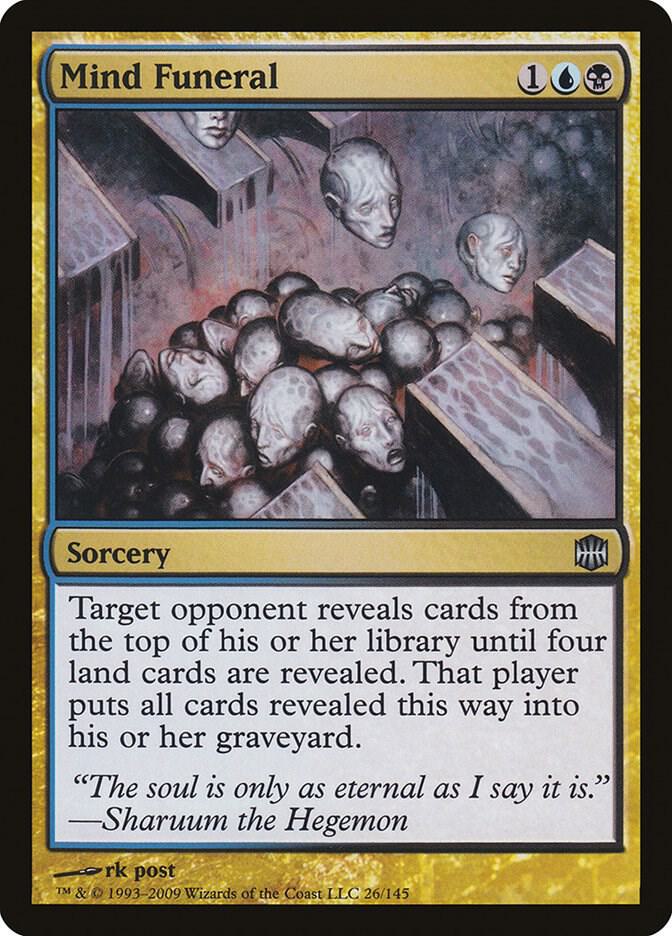 Mind Funeral 26/145 (Alara Reborn) 
