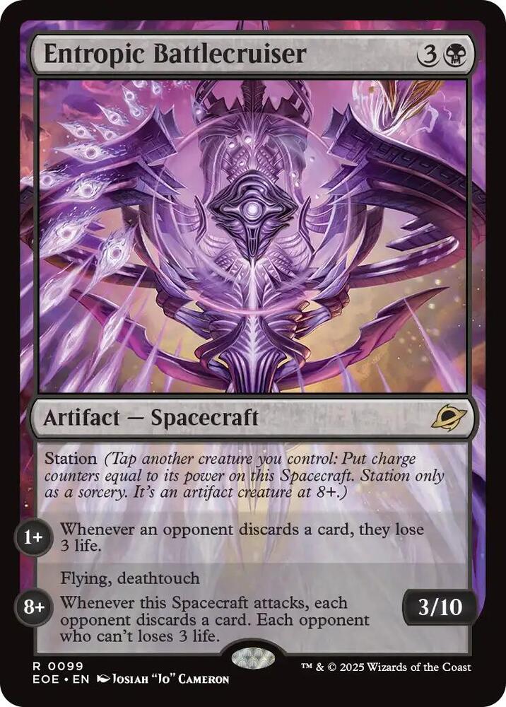 Entropic Battlecruiser 99/276 (Edge of Eternities) 