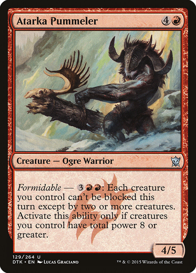 Atarka Pummeler 129/264 (Dragons of Tarkir) 