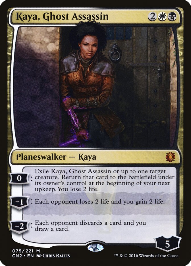 Kaya, Ghost Assassin 75/221 (Conspiracy: Take the Crown) 