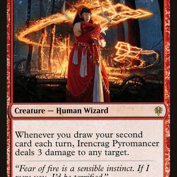 Irencrag Pyromancer 128/269 (Throne of Eldraine)  - Foil