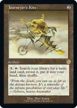 Journeyers Kite 25/63 (The Brothers' War: Retro Frame Artifacts) 