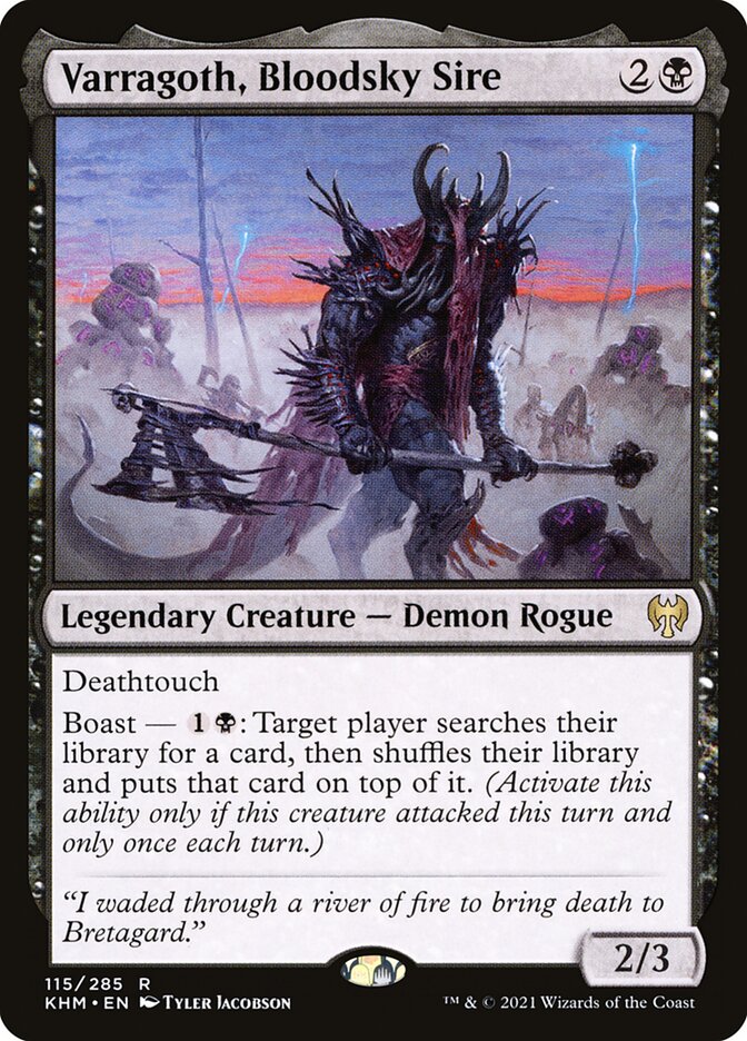 Varragoth, Bloodsky Sire 115/285 (Kaldheim) 