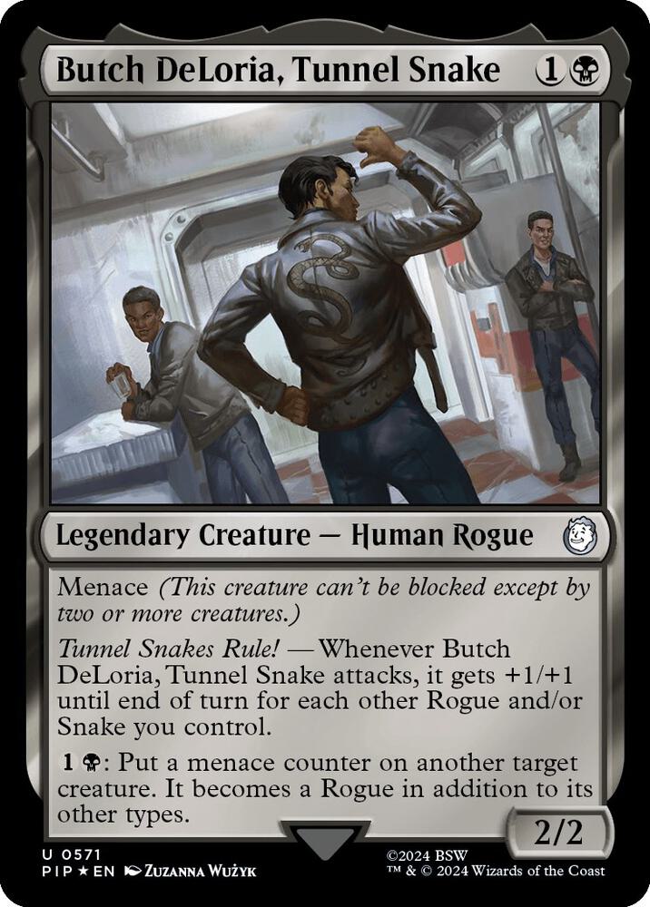 Butch DeLoria, Tunnel Snake 571/326 (Universes Beyond: Fallout)  - Foil