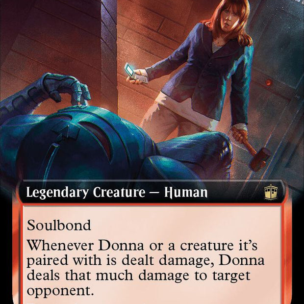Donna Noble 382/331 (Universes Beyond: Doctor Who)  - Extended Art