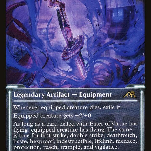 Eater of Virtue 401/302 (Kamigawa: Neon Dynasty)  - Showcase