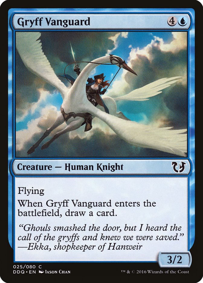 Gryff Vanguard 25/80 (Duel Decks: Blessed vs. Cursed) 