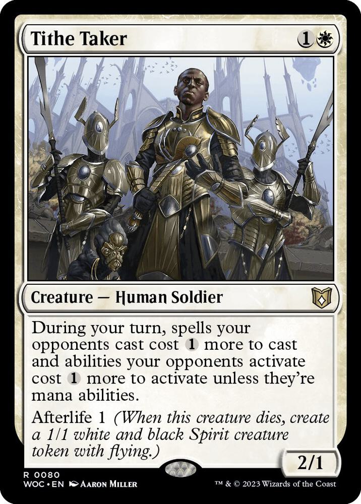 Tithe Taker 80/173 (Commander: Wilds of Eldraine) 