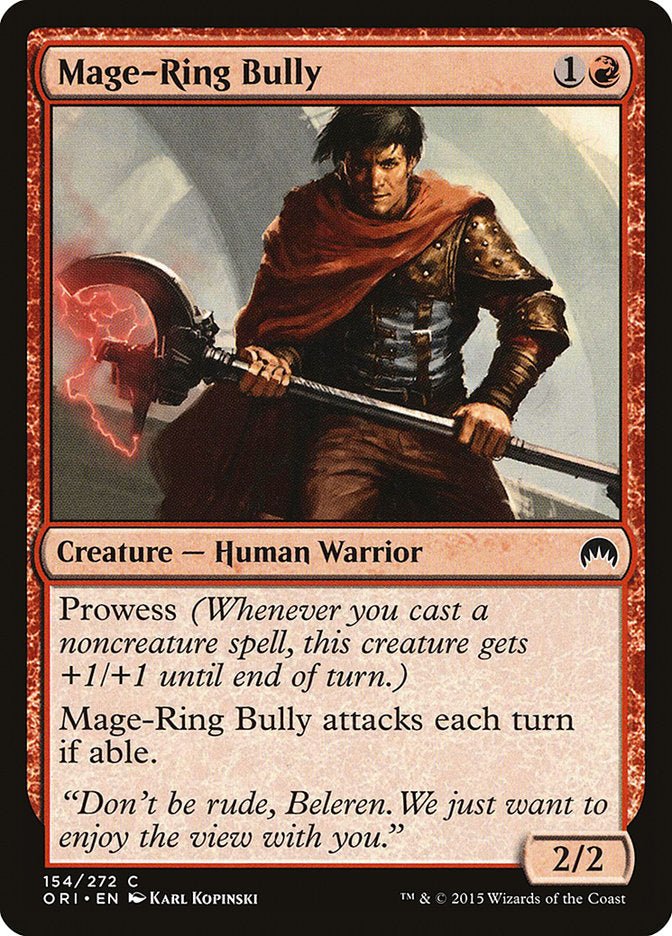 Mage-Ring Bully 154/272 (Magic Origins) 