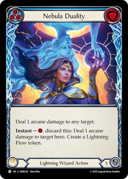 Nebula Duality OMN123 (Omens of the Third Age)  - Rainbow Foil