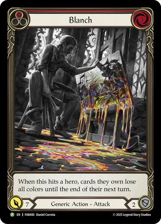 Blanch FAB400 (Flesh and Blood: Promo Cards)  - Extended Art Rainbow Foil