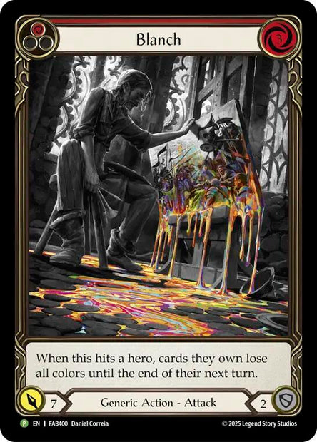 Blanch FAB400 (Flesh and Blood: Promo Cards)  - Extended Art Rainbow Foil