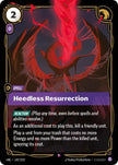 Heedless Resurrection 142/219 (Unleashed)  - Foil