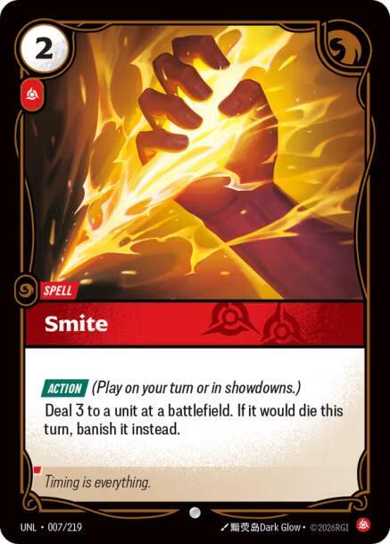 Smite 007/219 (Unleashed) 