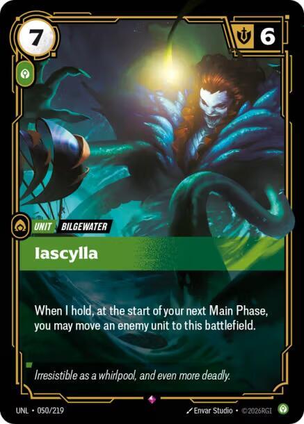 Iascylla 050/219 (Unleashed)  - Foil