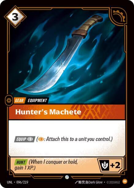 Hunters Machete 096/219 (Unleashed) 