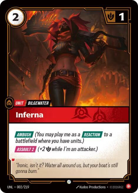 Inferna 002/219 (Unleashed) 