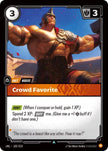 Crowd Favorite 102/219 (Unleashed)  - Foil