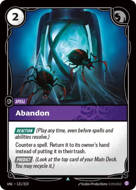 Abandon 131/219 (Unleashed) 