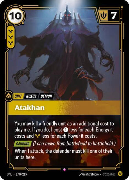 Atakhan 170/219 (Unleashed)  - Foil