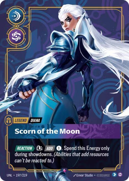 Diana - Scorn of the Moon 197/219 (Unleashed)  - Foil
