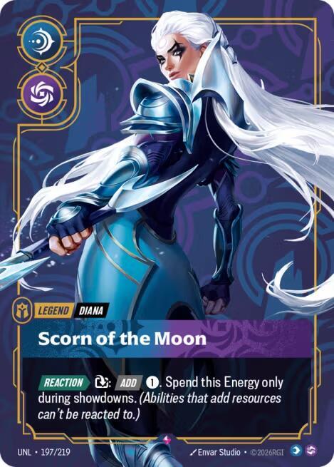 Diana - Scorn of the Moon 197/219 (Unleashed)  - Foil