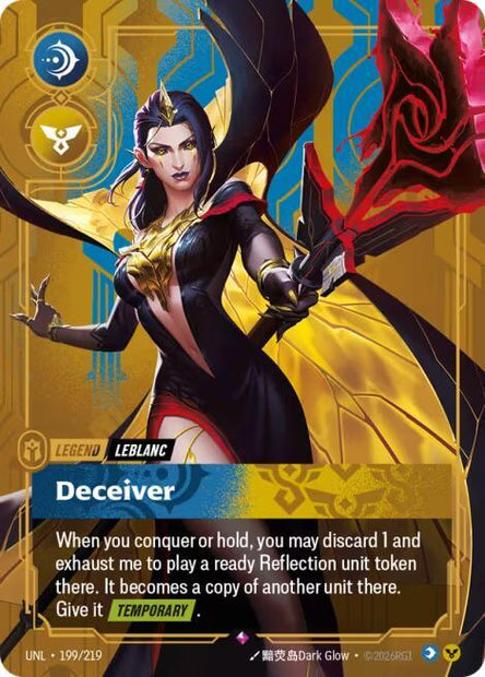 LeBlanc - Deceiver 199/219 (Unleashed)  - Foil
