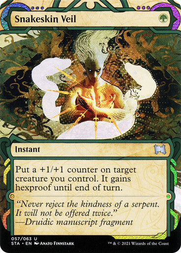 Snakeskin Veil  57 (Strixhaven: Mystical Archives)  - Etched Foil