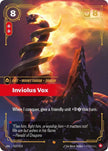 Inviolus Vox 027/219 (Unleashed)  - Foil