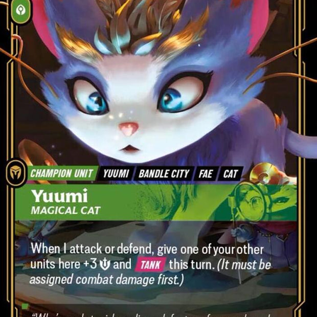 Yuumi - Magical Cat 056/219 (Unleashed)  - Foil