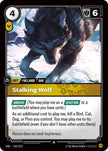 Stalking Wolf 166/219 (Unleashed) 