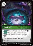 Back Off 042/219 (Unleashed)  - Foil