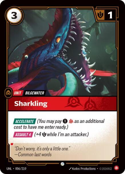 Sharkling 006/219 (Unleashed) 