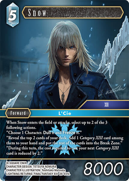 Snow 28-031L (Dreamlike Oceans) 
