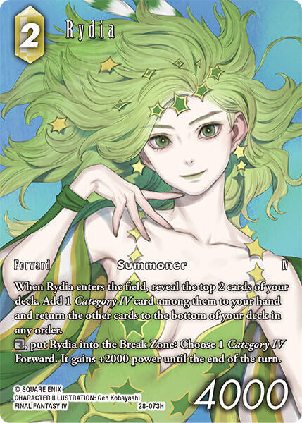 Rydia Full Art 073 28-073H (Dreamlike Oceans)  - Foil