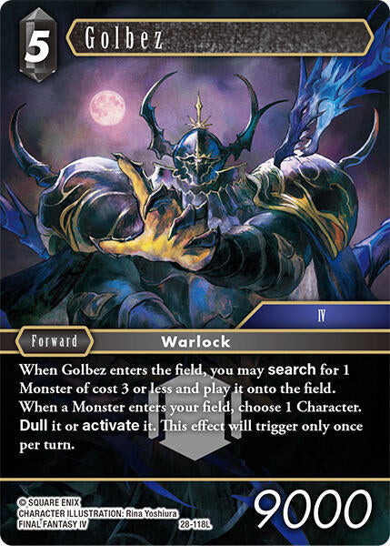 Golbez 28-118L (Dreamlike Oceans)  - Foil